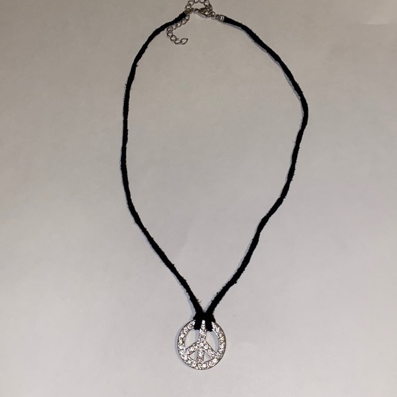 Avon Jewelry - Avon peace sign necklace
